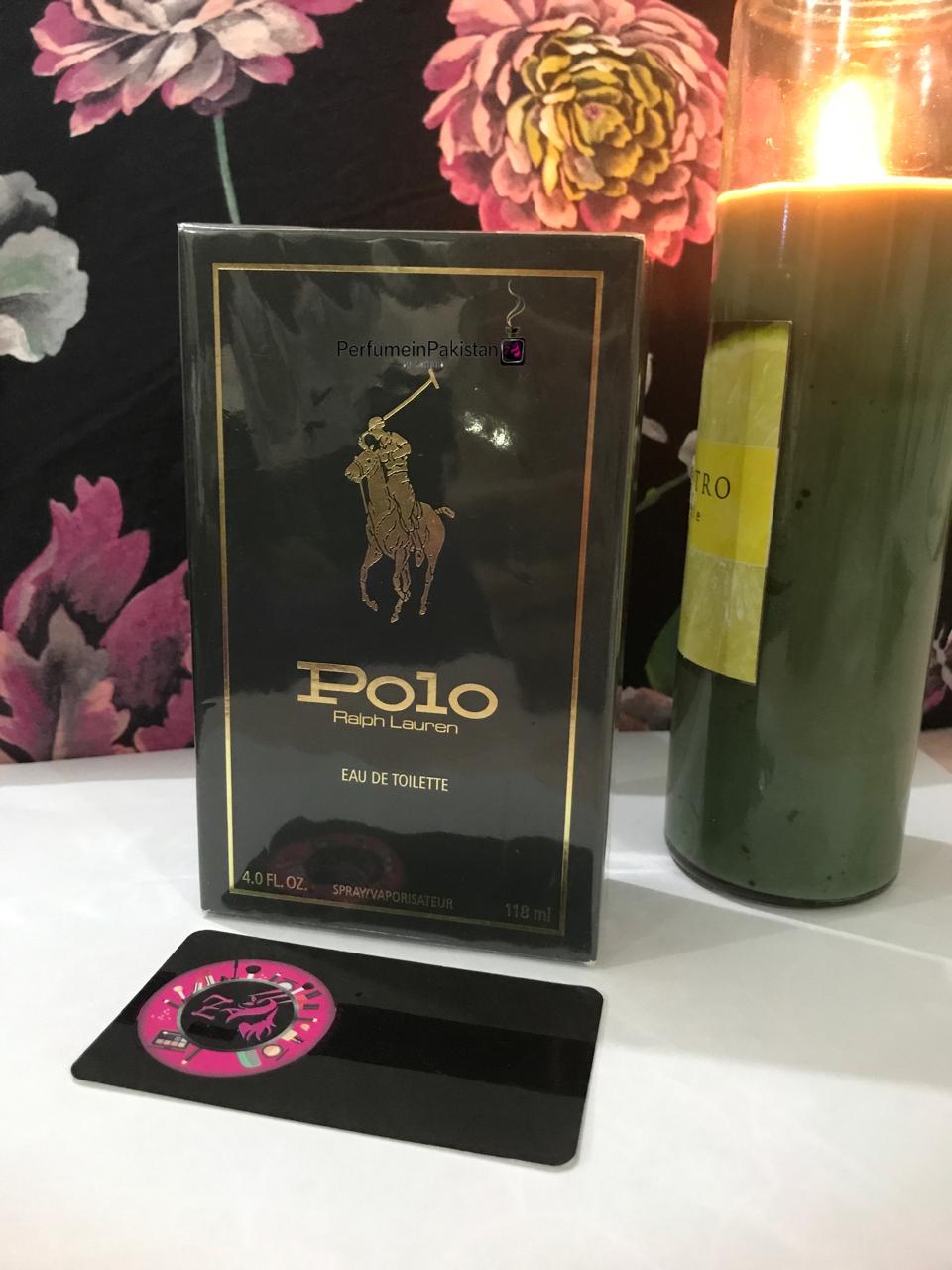 Ralph Lauren Polo Green Eau de Toilette 118ml perfume bottle and packaging