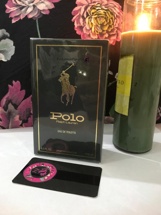 Ralph Lauren Polo Green Eau de Toilette 118ml perfume bottle and packaging