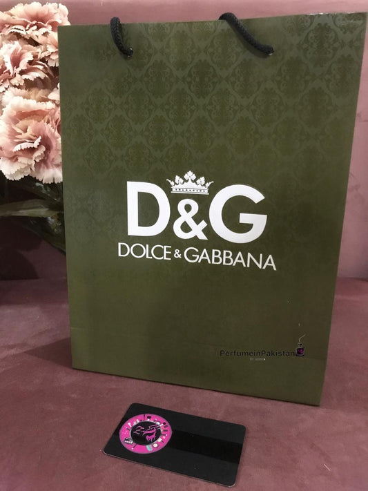 Dolce & Gabbana Luxury Gift Bag – Olive Green Edition